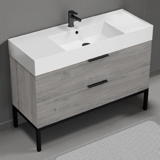 Bathroom Vanity Modern Bathroom Vanity, Floor Standing, 48